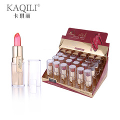 卡琪麗水晶透明果凍變色不沾杯口紅海藻滋潤溫變唇膏分銷批發