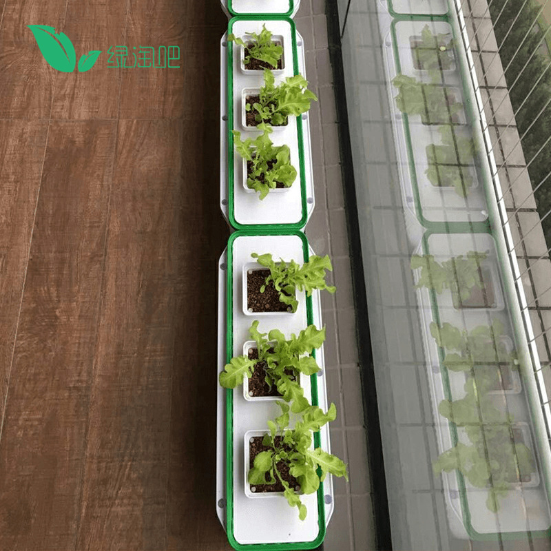 绿淘吧家庭室内阳台种菜花盆种植箱槽水培蔬菜无土栽培设备全自动