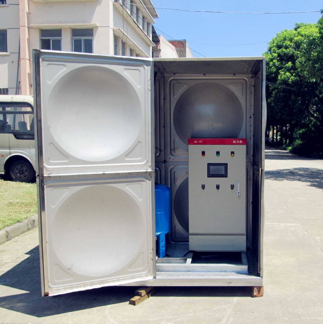 箱式一体供水设备 箱式恒压变频供水设备 箱式生活供水设备