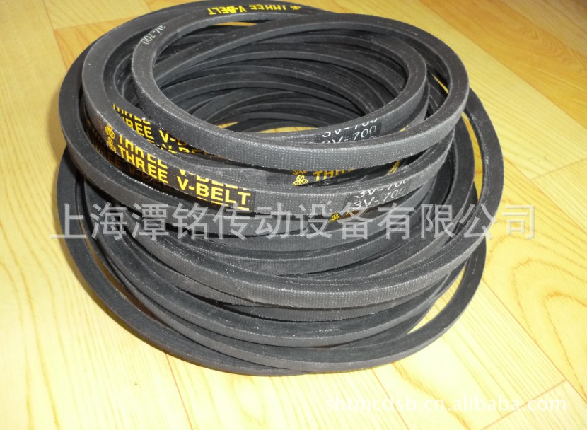 供应3V型不带齿700英制表示三角带、三角皮带、三角带、工业皮带