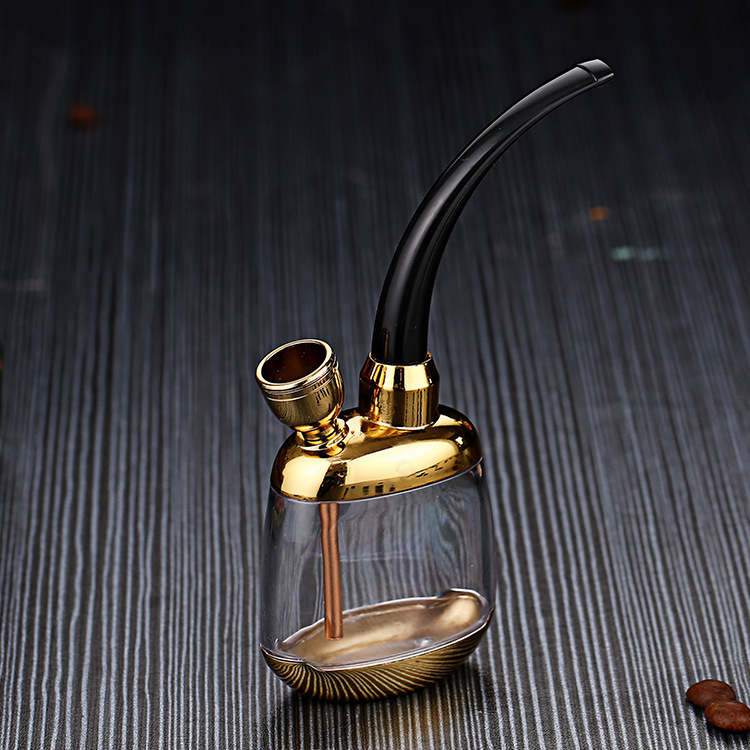New Bar Abs Metal Hookah Zinc Alloy Portable Filter Cigarette Holder Creative Pipe Smoking Accessories Wholesale