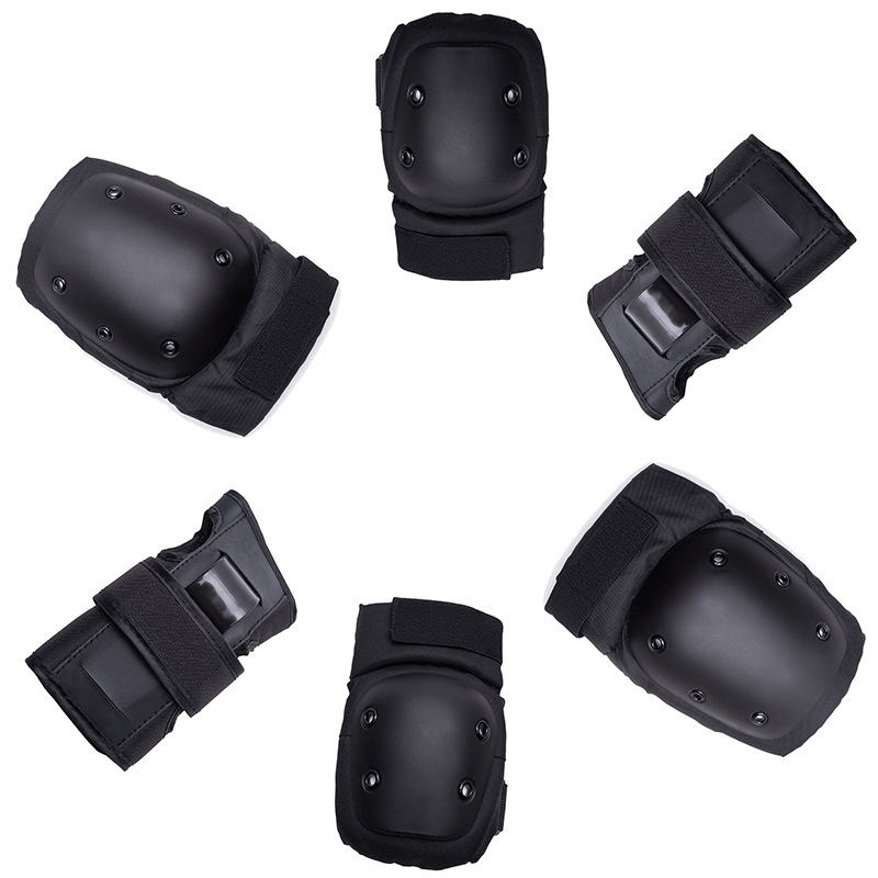 Roller Skating Protector Children's Skateboard Protector Knee Protector Wrist Protector Adult Children's Sports Protector Roller Skating Suit in Stock