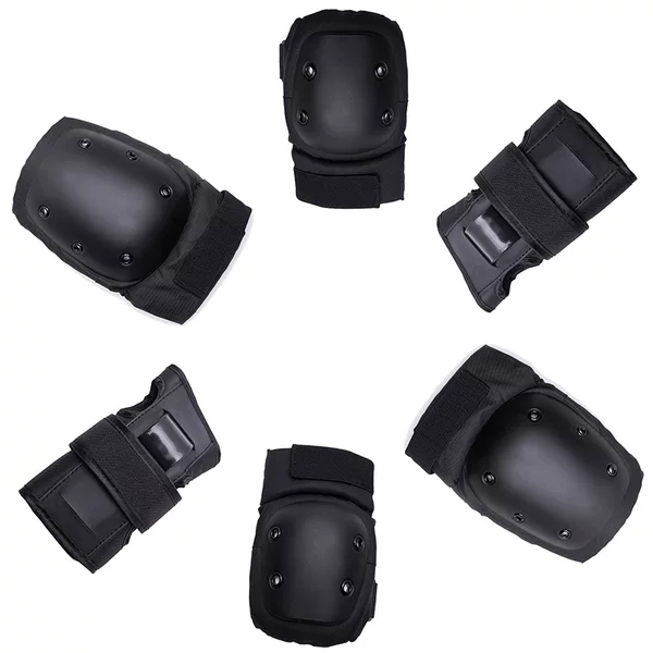 Roller Skating Protector Children's Skateboard Protector Knee Protector Wrist Protector Adult Children's Sports Protector Roller Skating Suit in Stock