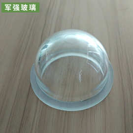 批发透明玻璃灯罩矿用钢化玻璃灯罩船灯航海灯室外农场灯罩