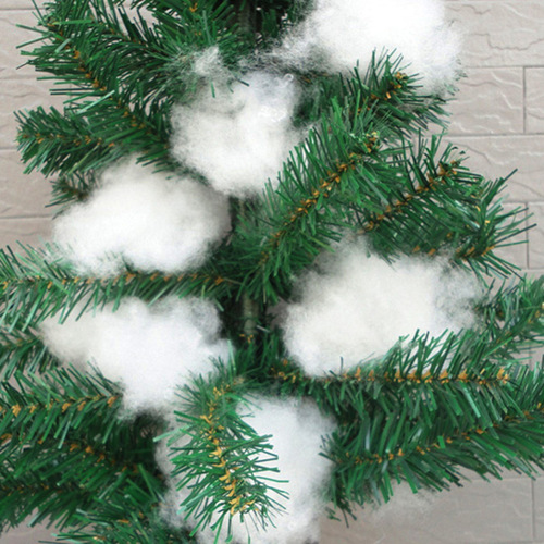 Christmas white cotton Christmas tree decorations snow cotton window display Christmas decorations