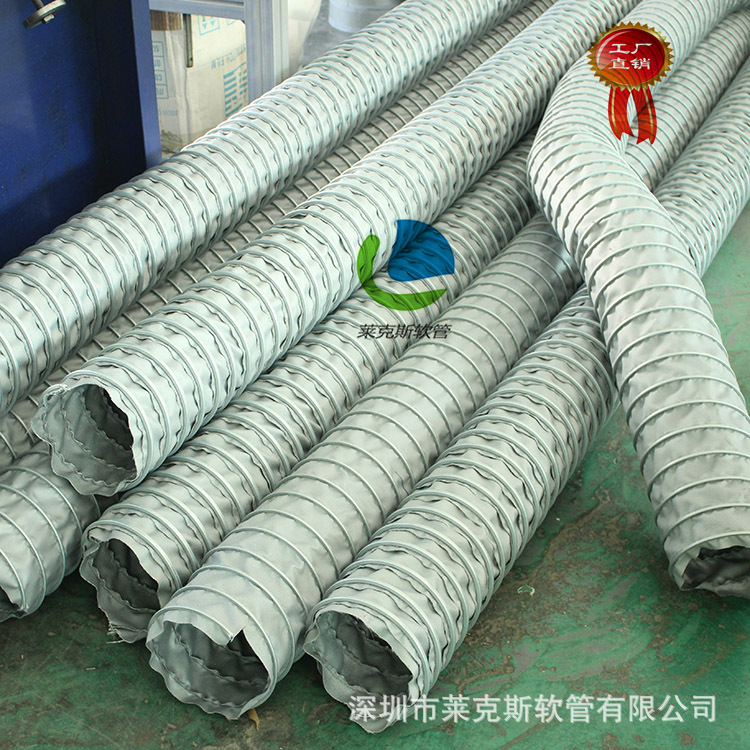 三层耐高温风管阻燃耐900℃高温厂家直发出货配报告保质量批量出