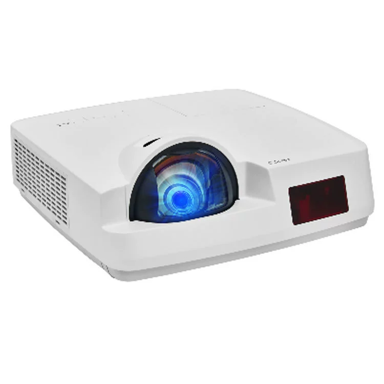 Новый проектор 3LCD цена со скидкой, высокое качество, короткий бросок, бизнес-презентации проектор, учебная конференция