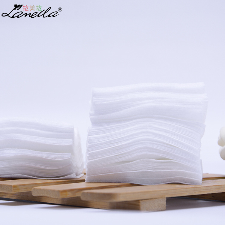 Ramila belleza removedor de maquillaje algodón no tejido maquillaje algodón desechable maquillaje algodón 1000 piezas B1048