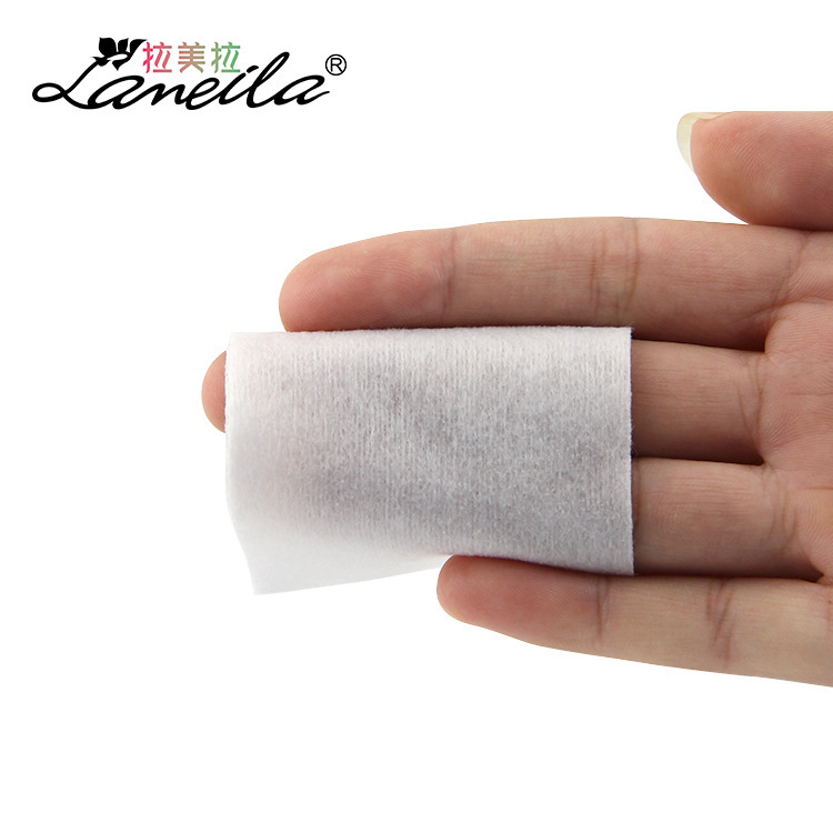 Ramila belleza removedor de maquillaje algodón no tejido maquillaje algodón desechable maquillaje algodón 1000 piezas B1048