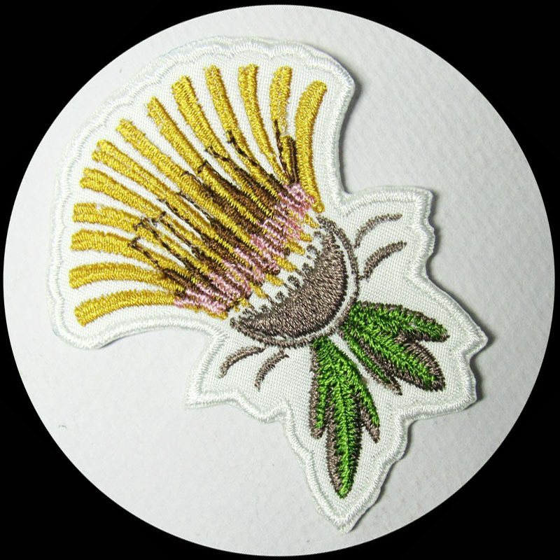 刺绣花徽章可烫缝衣服牛仔皮衣包包服装无边布贴绣花DIY补洞简约