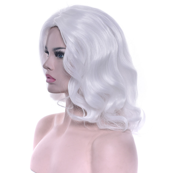 Christmas wig for elderly