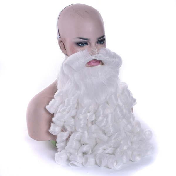 Christmas wig for elderly