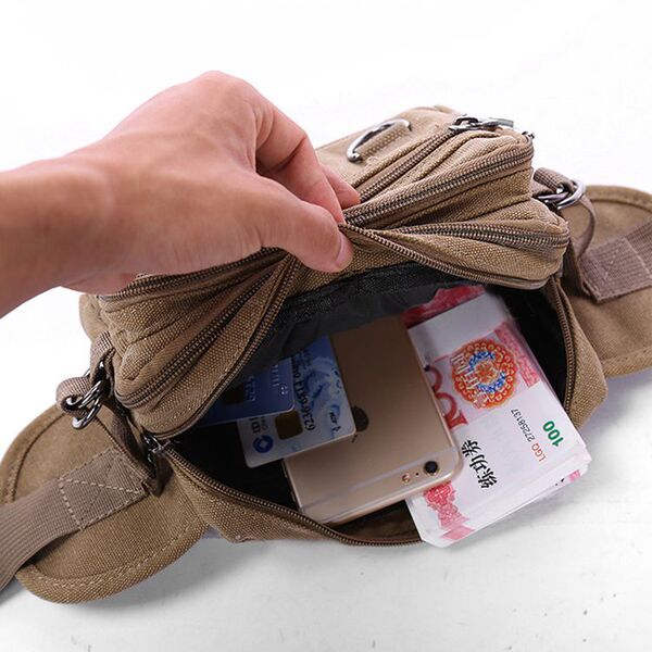 Men's cloth belt bag