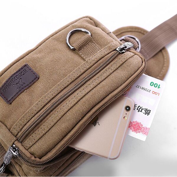 Men's cloth belt bag