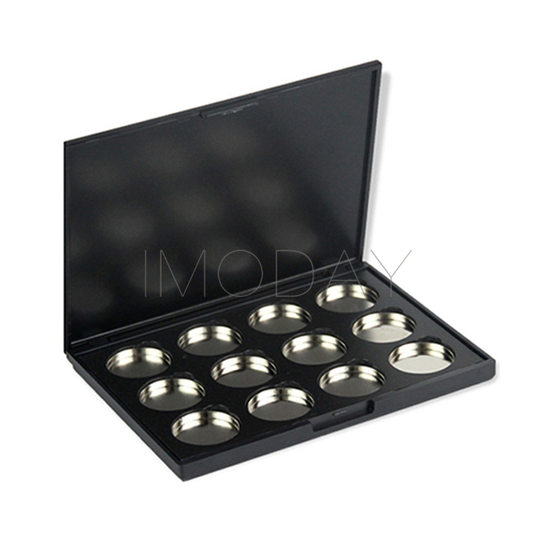 28-hole large plate with magnet makeup storage plate 12-hole black plastic case eye shadow empty magnet box 26mm