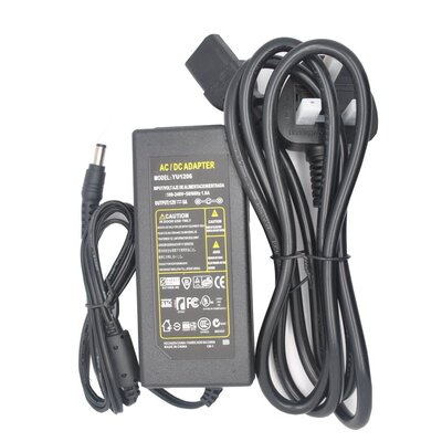 12v source 6a Monitor power led source Light bar adapter Plastic shell power Lamp with power 72w
