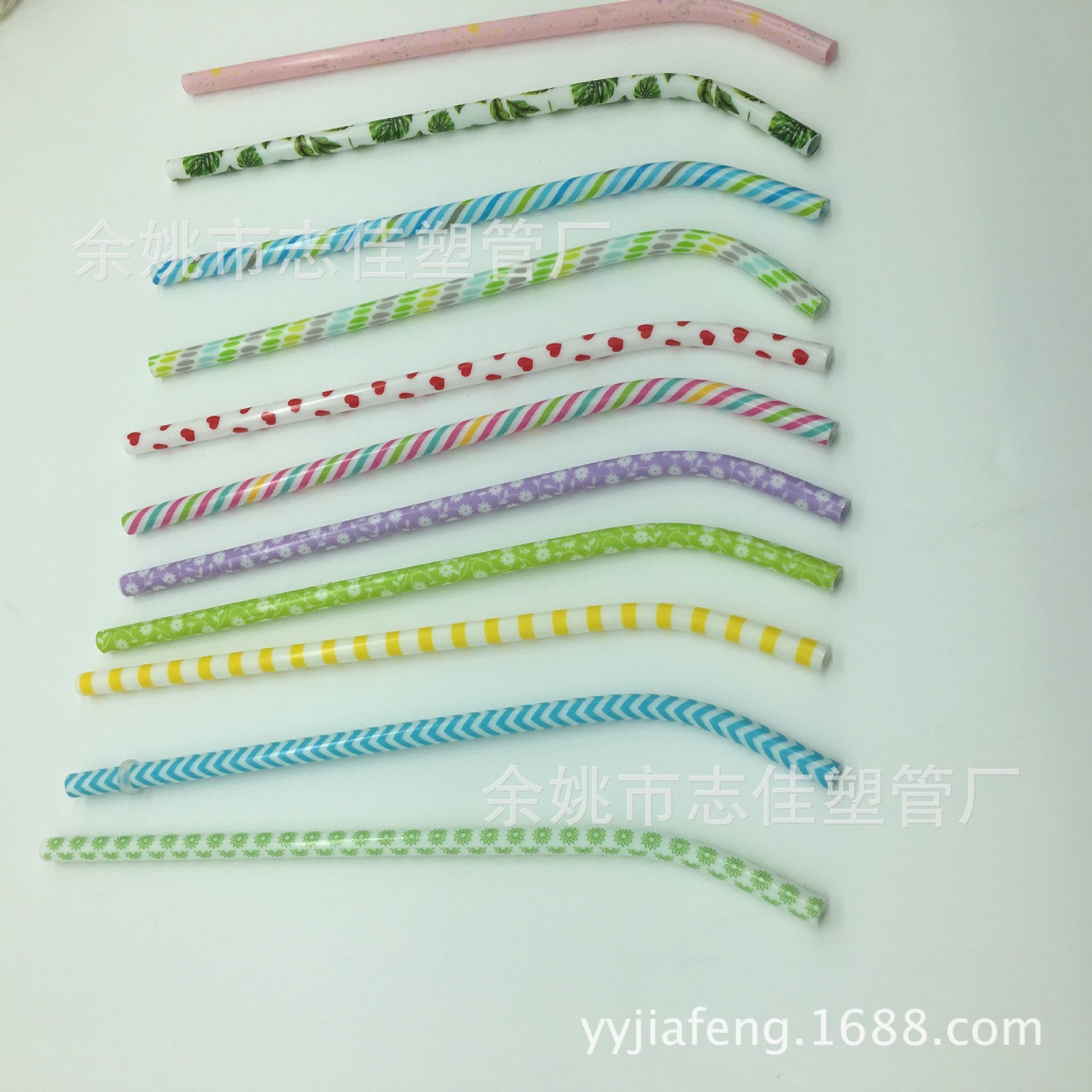 宁波厂家直销塑料吸管硬吸管亚马逊吸管圣诞万圣节吸管