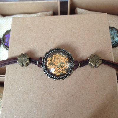 Gipsophila-오렌지