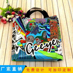 多彩鳳凰新款高檔禮品袋塑料袋服裝店袋子批發手提袋包裝袋子