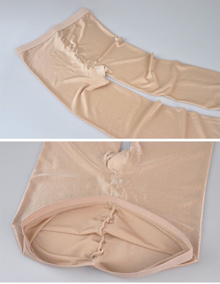 70dの大きいサイズのクラブの歌手は油の光のストッキングの反射のストッキングのdsの舞台の油の明るい舎宾の靴下を演出します。