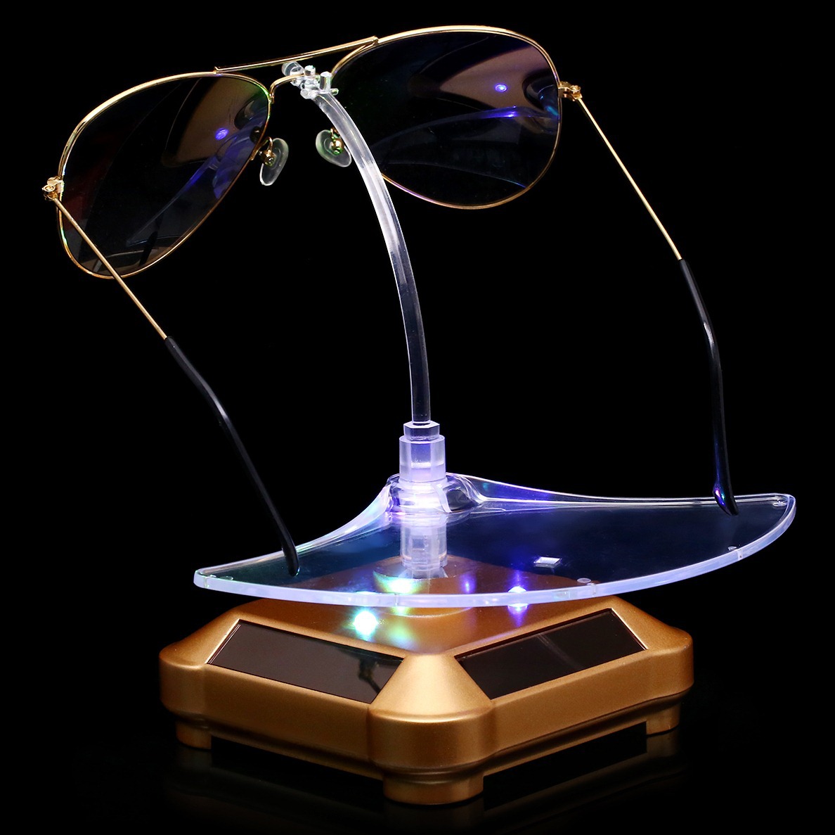 厂家供应 太阳能眼镜展示架 手机 眼镜托架 眼镜展示架子 太阳能