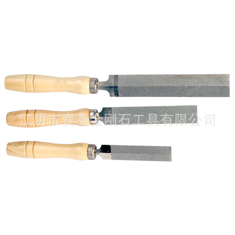 厂家供应赛菱金刚石菱形锉刀 锯子 木工专用 6 8 10寸