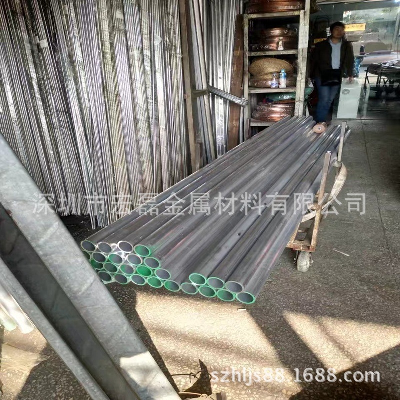 【宏磊金属】合金铝管 6063挤压铝管 6061T6淬火无缝铝管精密铝材