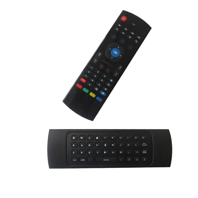 Nueva voz MX3 Flying Mouse Mini teclado inalámbrico ratón teclado aire i8 P9 control remoto