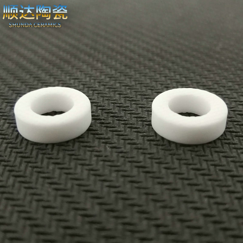 厂家热销绝缘陶瓷 95氧化铝绝缘装置陶瓷手表配件 95纺织陶瓷管