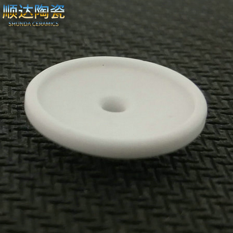 厂家陶瓷圆片 高温氧化铝陶瓷管 规格尺寸可电子陶瓷管座