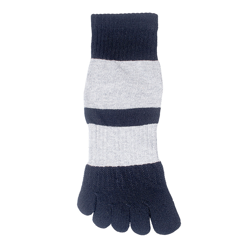 Jingzheng calcetines de cinco dedos hombres Otoño e Invierno deportes de algodón corriendo calcetines de cinco dedos absorbentes de sudor de cinco dedos hombres