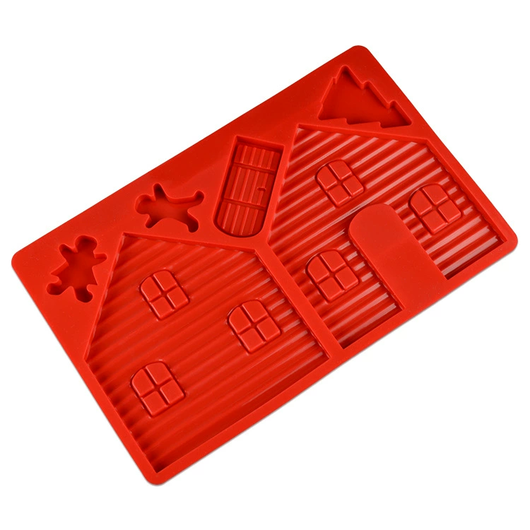 Set, compact silicone mold