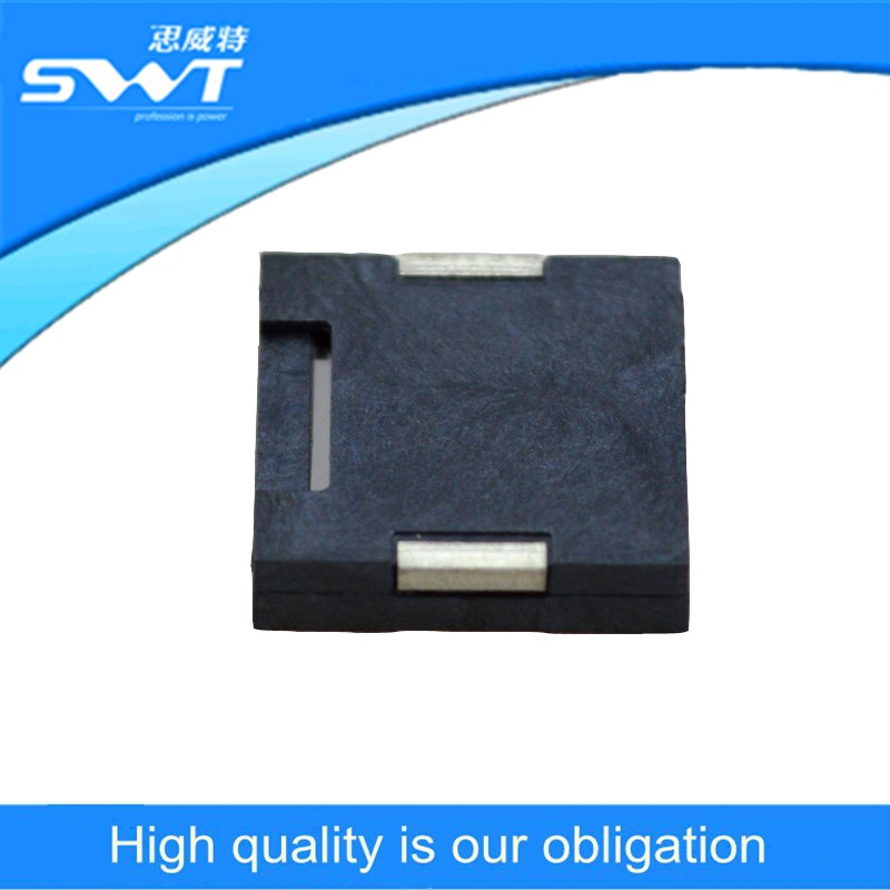 厂家供应贴片式压电蜂鸣器 12MM贴片无源蜂鸣器 智能防盗锁蜂鸣器