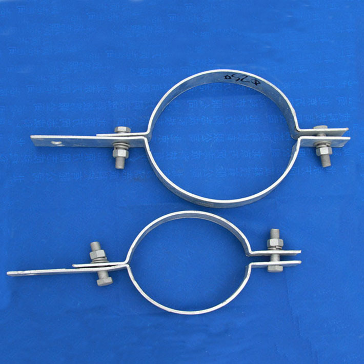 铁附件厂家直销 电力抱箍 光缆用抱箍 热镀锌杆用紧固夹具 K