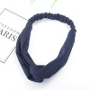 Hairgrip, demi-season knitted headband, Korean style