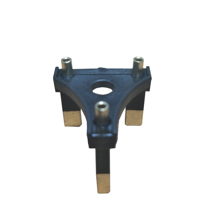 插头配件 英规 BS小英式地线半柱内架 合金小英式内架