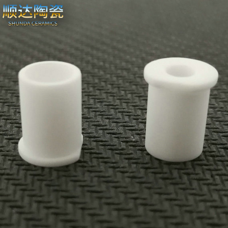 995氧化铝陶瓷管保险丝管单孔绝缘耐高温高铝管空心绝缘棒陶瓷柱
