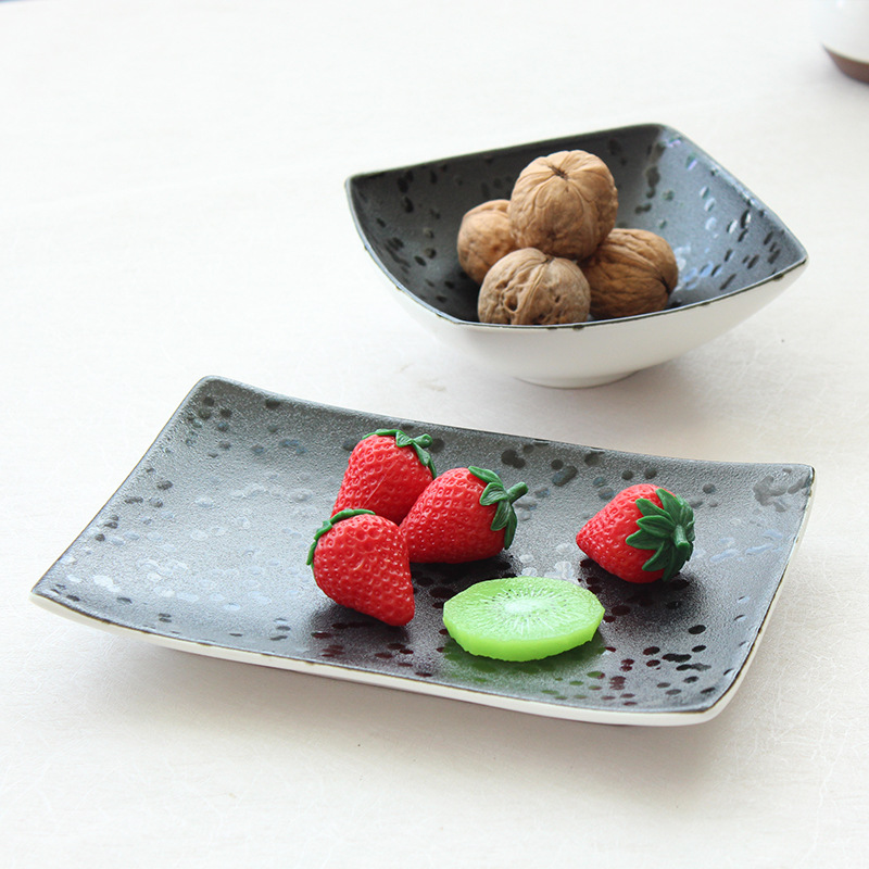 Vajilla de cerámica plato de merienda plato de ensalada de frutas