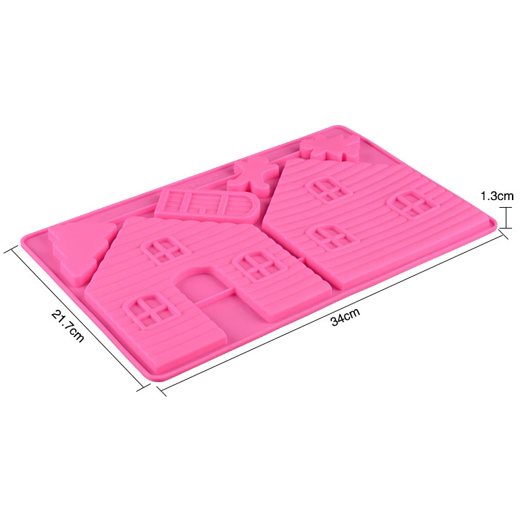 Set, compact silicone mold