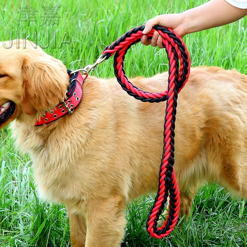 Adjustable Nylon Woven Choker Collar, Two-Color, 130 cm, Multiple Widths (1.2–2.5 cm)
