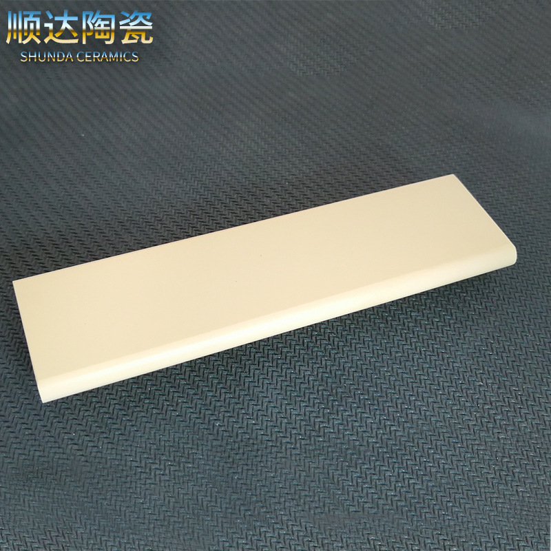 厂家供应高频绝缘陶瓷 氧化铝陶瓷烫发板 绝缘装置陶瓷烫发夹板