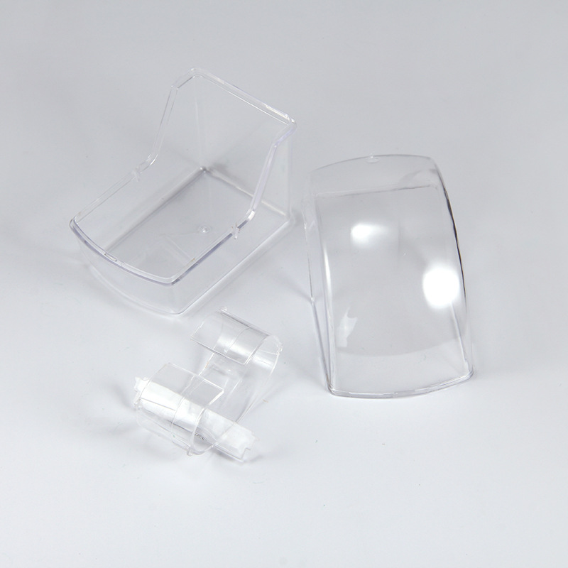 Caja de embalaje de reloj impermeable tamaño pequeño caja transparente grande mediana caja de hombres caja de embalaje de huevo de dinosaurio caja redonda pequeña image 2