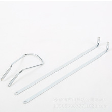 胶棉拖把铁配件扁钩加粗铁拉手拖把配件厂家直供拖把拉手批发