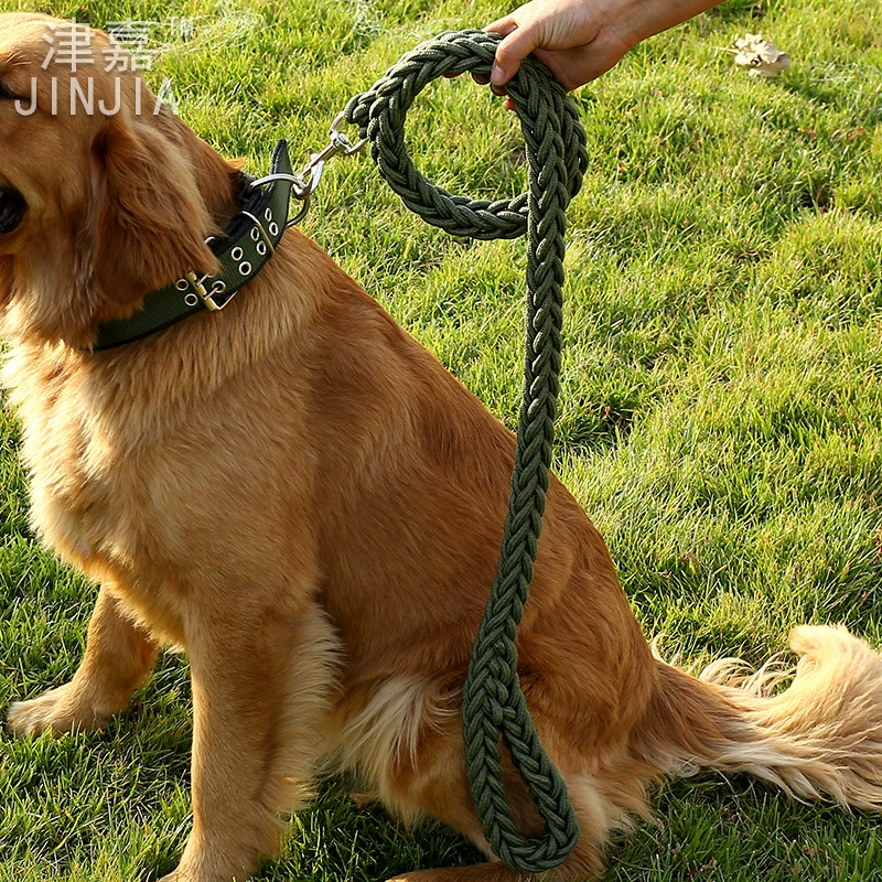 Adjustable Nylon Woven Choker Collar, Two-Color, 130 cm, Multiple Widths (1.2–2.5 cm)