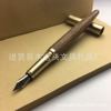 Retro brass sandalwood pens Signing Pen Business Personal Wood Made Copper Gift Pen Private LOGO