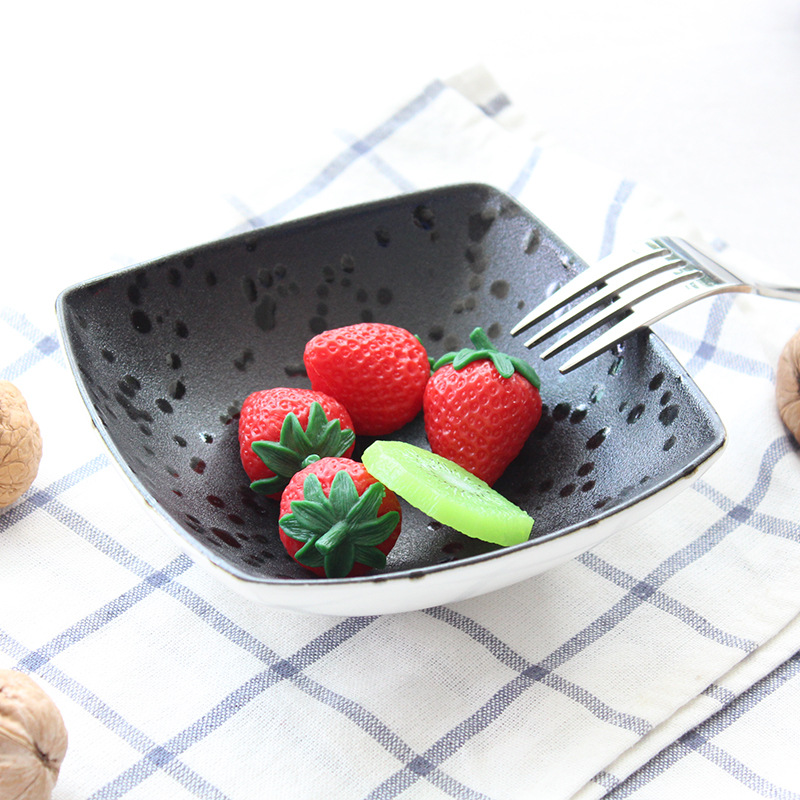 Vajilla de cerámica plato de merienda plato de ensalada de frutas
