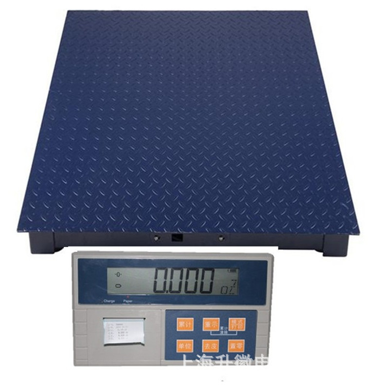 热敏标签打印地磅1-3t 不干胶条码打印数据存储计重电子平台称