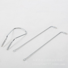 胶棉拖把铁配件扁钩加粗铁拉手拖把配件拖把拉手扁钩厂家直供