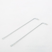 定制胶棉拖把铁配件扁钩加粗铁拉手拖把配件定制拖把拉手扁钩厂家