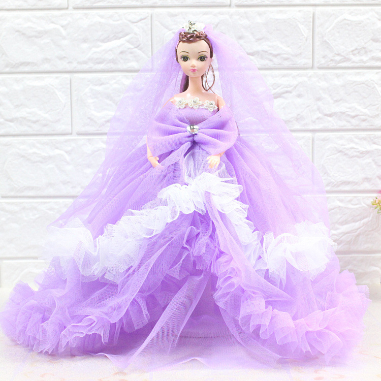 Wedding doll toy vinyl doll pendant scenic spot stall selling little girl children's toys wholesale